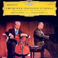  Deutsche Grammophon Prestige : Kempff - Beethoven Cello Sonatas 1 & 2